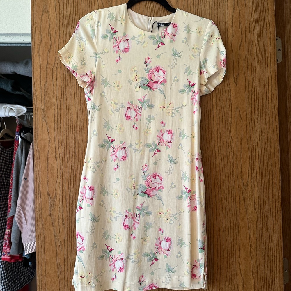 NWT Zara Floral Dress